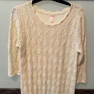 Girls sweater dress